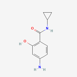 4-Amino-N-cyclopropyl-2-hydroxybenzamide
