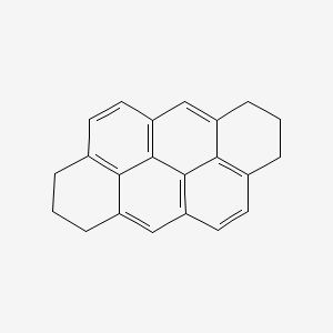 Dibenzo(def,mno)chrysene, 1,2,3,7,8,9-hexahydro-