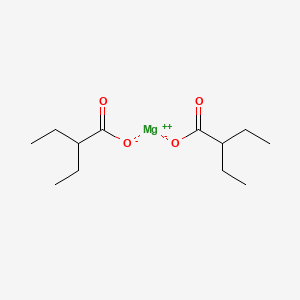 molecular formula C12H22MgO4 B13820295 Magnesium 2-ethylbutanoate 