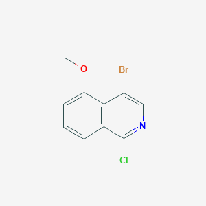 4-Bromo-1-chloro-5-methoxyisoquinoline