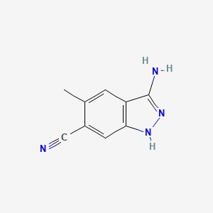 3-amino-5-methyl-1H-indazole-6-carbonitrile