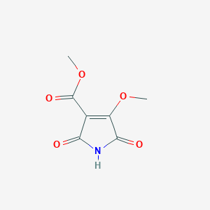 Methyl 4-methoxy-2,5-dioxo-2,5-dihydro-1H-pyrrole-3-carboxylate