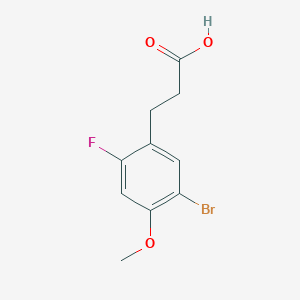 3-(5-Bromo-2-fluoro-4-methoxy-phenyl)-propionic acid