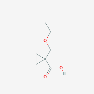 1-(Ethoxymethyl)cyclopropane-1-carboxylic acid