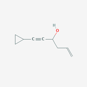 1-Cyclopropylhex-5-en-1-yn-3-ol