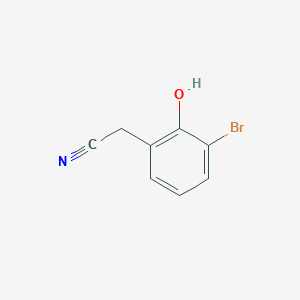 2-(3-Bromo-2-hydroxyphenyl)acetonitrile