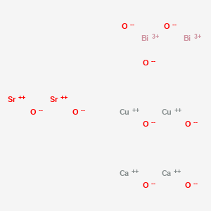 molecular formula Bi2Ca2Cu2O9Sr2 B13820486 Dibismuth;dicalcium;dicopper;distrontium;oxygen(2-) 