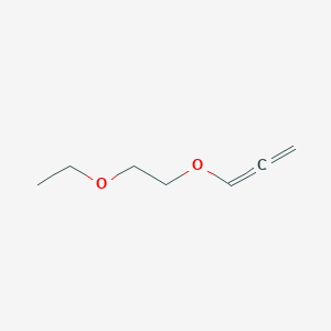 molecular formula C7H12O2 B13820571 1-(-Ethoxyethoxy)-1,2-propadiene 