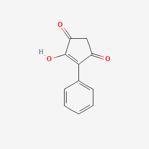 4-Hydroxy-5-phenylcyclopent-4-ene-1,3-dione