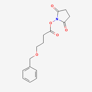 Butanoic acid, 4-(phenylmethoxy)-, 2,5-dioxo-1-pyrrolidinyl ester