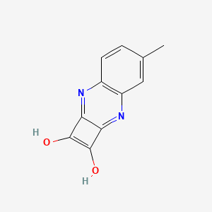 3,8-Dihydro-5-methylcyclobuta[b]quinoxaline-1,2-dione