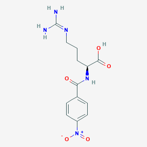 (S)-5-Guanidino-2-(4-nitrobenzamido)pentanoic acid