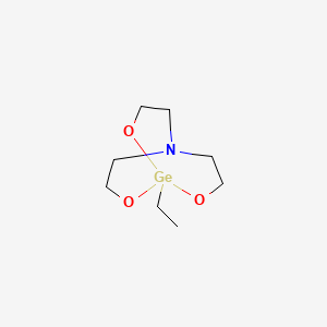 molecular formula C8H17GeNO3 B13820652 Ethylgermatrane 