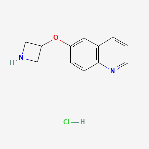 6-(Azetidin-3-yloxy)quinoline hydrochloride