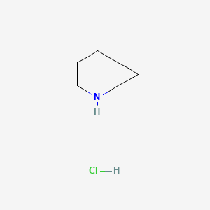 molecular formula C6H12ClN B1382074 2-氮杂双环[4.1.0]庚烷盐酸盐 CAS No. 1427195-18-3
