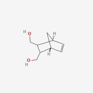 molecular formula C9H14O2 B13820748 [(1R,4S)-3-(hydroxymethyl)-2-bicyclo[2.2.1]hept-5-enyl]methanol 