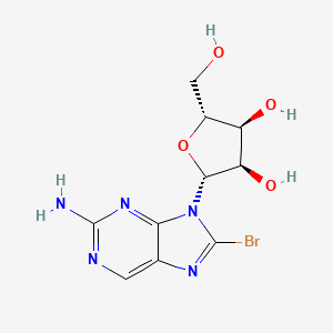 B1382075 2-Amino-8-bromopurineriboside CAS No. 3001-47-6