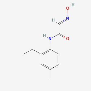 (2E)-N-(2-Ethyl-4-methylphenyl)-2-(hydroxyimino)acetamide