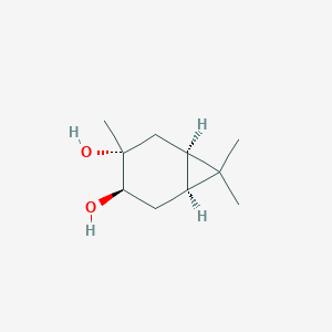 (1alpha,3alpha,4beta,6alpha)-3,7,7-Trimethylbicyclo[4.1.0]heptane-3,4-diol