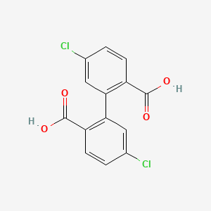 5,5'-Dichloro[1,1'-biphenyl]-2,2'-dicarboxylic acid