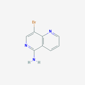 8-Bromo-1,6-naphthyridin-5-amine