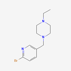 1-((6-Bromopyridin-3-yl)methyl)-4-ethylpiperazine