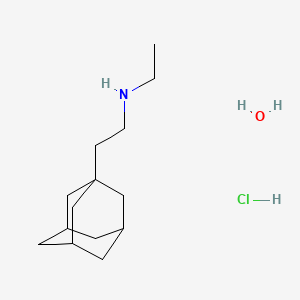 1-(2-Ethylaminoethyl)adamantane hydrochloride hydrate