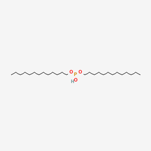 molecular formula C26H55O3P B13820857 Ditridecyl hydrogen phosphite CAS No. 3783-64-0