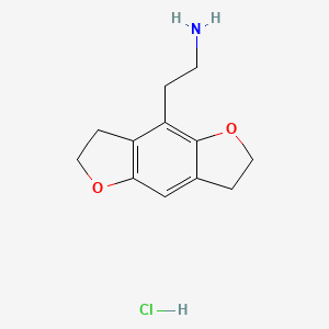 1-(2,3,6,7-Tetrahydrobenzodifuran-4-yl)-2-aminoethane hydrochloride