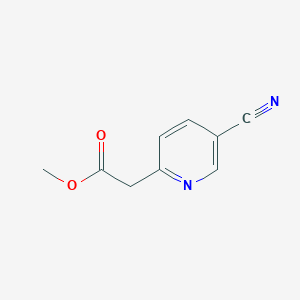 Methyl 2-(5-cyanopyridin-2-yl)acetate