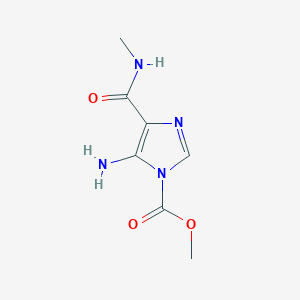 methyl 5-amino-4-(methylcarbamoyl)-1H-imidazole-1-carboxylate