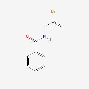 N-(2-bromoprop-2-enyl)benzamide