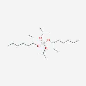 molecular formula C22H48O4Sn B13821136 Tin(IV) 2-ethylhexanoate diisopropoxide 