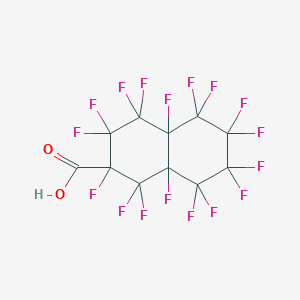 molecular formula C11HF17O2 B13821150 Perfluorodecalincarboxylic acid 