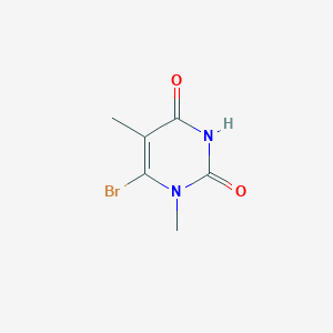 molecular formula C6H7BrN2O2 B1382117 6-Bromo-1,5-dimethylpyrimidine-2,4(1H,3H)-dione CAS No. 1609259-61-1