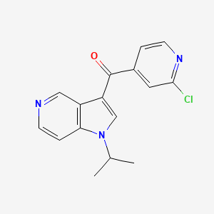 (2-Chloropyridin-4-yl)(1-isopropyl-1H-pyrrolo[3,2-c]pyridin-3-yl)methanone