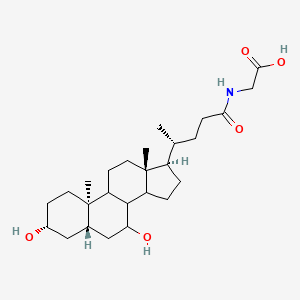 N-(3alpha,7beta-Dihydroxy-5beta-cholan-24-oyl)glycine