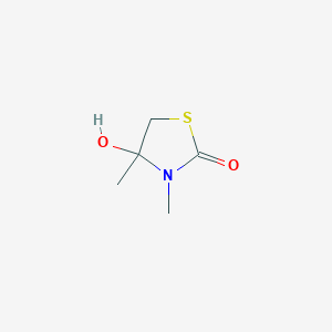 4-Hydroxy-3,4-dimethyl-1,3-thiazolidin-2-one