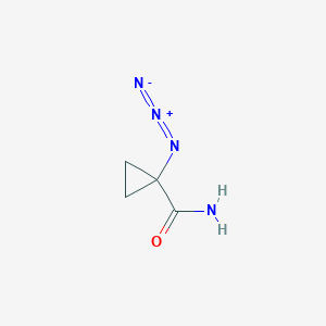 1-Azidocyclopropane-1-carboxamide