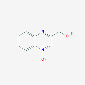 (4-Oxo-4lambda~5~-quinoxalin-2-yl)methanol