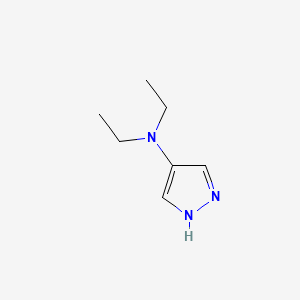 Pyrazole, 4-(diethylamino)-