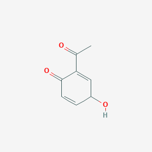 2-Acetyl-4-hydroxycyclohexa-2,5-dien-1-one