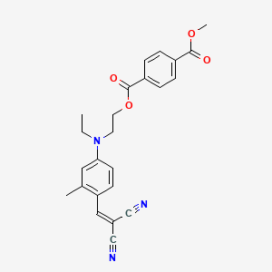 2-((4-(2,2-Dicyanovinyl)-3-methylphenyl)ethylamino)ethyl methyl terephthalate