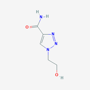 1-(2-hydroxyethyl)-1H-1,2,3-triazole-4-carboxamide