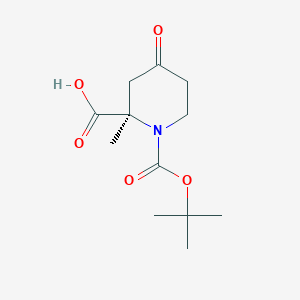 (R)-1-(tert-butoxycarbonyl)-2-methyl-4-oxopiperidine-2-carboxylic acid