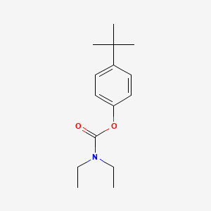 Carbamic acid, diethyl-, 4-(1,1-dimethylethyl)phenyl ester