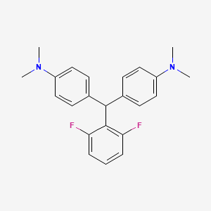 Bis-(4-n,n-dimethylamino-phenyl)-(2,6-difluoro-phenyl)methane