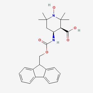 Fmoc-(3S,4S)-4-amino-1-oxyl-2,2,6,6-tetramethylpiperidine-3-carboxylic Acid