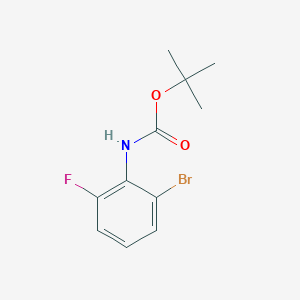 tert-butyl N-(2-bromo-6-fluorophenyl)carbamate
