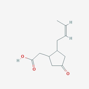 3-oxo-2(R)-(2Z)2-penten-1(R)-yl-cyclopentaneacetic acid